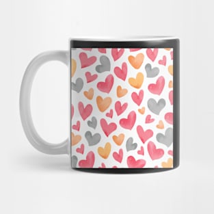 Heart Seamless Pattern Mug